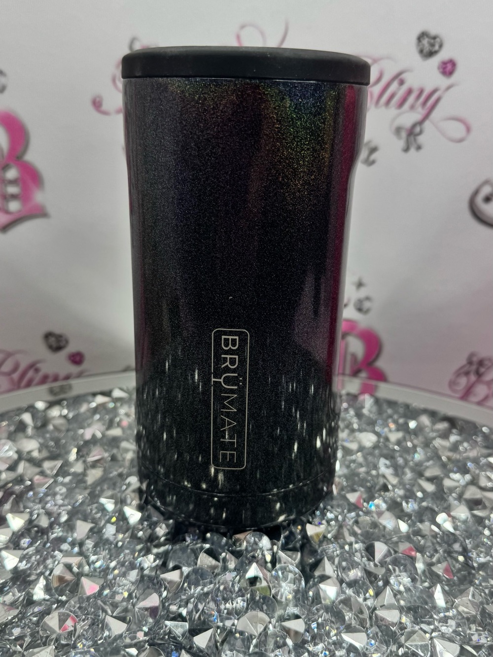 BrüMate hopsulator trio Black Iridescent Travel Tumbler - Insulated Drinkware